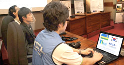 KOICA staff making a presentation at a function.The NewTimes /Net