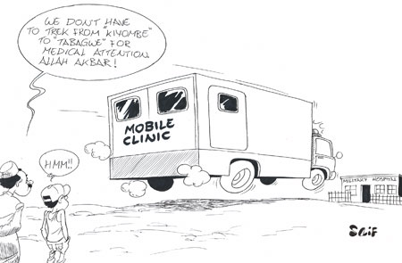 Rwanda Military Hospital Wednesday received two Hyundai mobile clinic vehicles worth US$453,000 from Korea Foundation for International Health Care