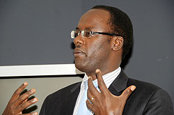 Kigali City Mayor Fidel Ndayisaba.