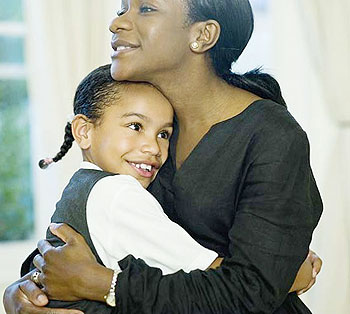 Motherly bonding with children makes them confident.