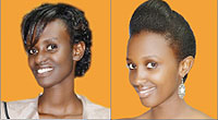 L-R: Oliva Gahongayire;Rachel Umukunzi
