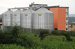 A Bakhresa storage and processing facility at the Free Economic Zone in Nyandungu, Gasabo District. The Tanzanian grain milling company has complained about poor services from government agencies, including RDB. The New Times / File