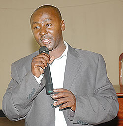 RPF chairman in Gasabo District Willy Ndizeye.