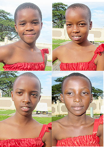 L-R: Yvonne Ingabire;Josiane Irakoze;Immaculate Utuza;Aisha Yankurije