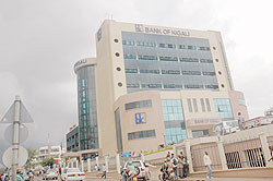 BK headquarters in Kigali. The New times / File photo  