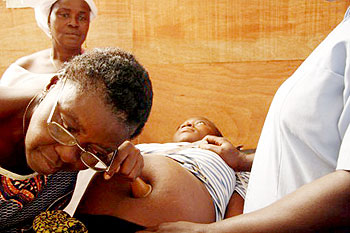 Deliveries attended by skilled Health Workers are good for safe motherhood.The New Times / File 
