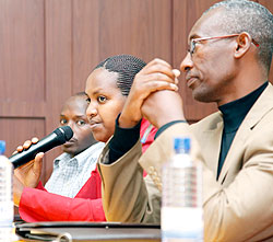 Participants at the Human Resource managers' workshop yesterday .The New Time / T. Kisambira