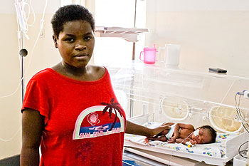 Encouraging mothers to give birth in health facilities reduces the risk of death due to complications at birth.  Photo The New Times/ Courtesy.