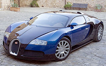  Bugatti Veyron takes top spot