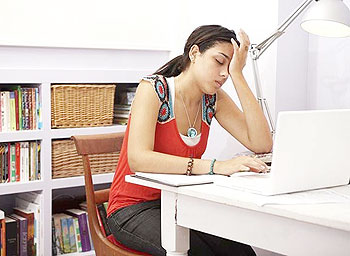 Studying is stressful before exams, but eventually pays off.