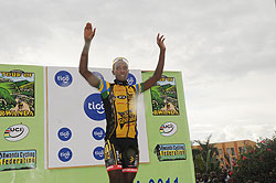 Niyonshuti finished 4th in yesterdayu2019s stage. The New Times / J. Mbanda.