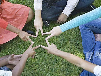 Teamwork leads to success.