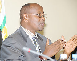 Local government minister James Musoni.