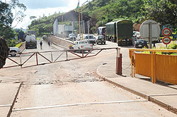 The Rusumo border post near Tz. Government says it can only vouch for political federation after previous protocols are implemented. The New Times File.