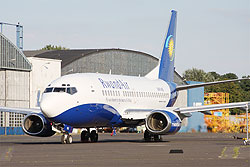A RwandAir aircraft at the Kigali Interrnational Airport. The New Times  / File photo