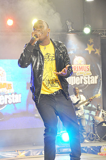 King James pours out his soul on stage.