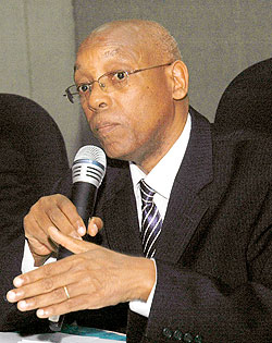 Rwanda Cooperatives Agency Director General Damien Mugabo