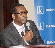 Optimistic: BK Managing Director, James Gatera. The Newtimes / File
