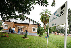 Radio Salus offices in Huye