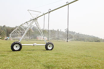  Promotion of irrigation will boost food production.The New Times File.