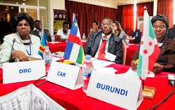 A cross section of participants during the GBV meeting in Kigali yesterday. The New Times Timothy Kisambira.