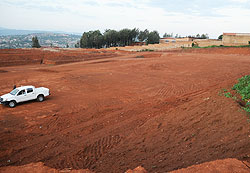 There is little activity at the site where the Mihima terminal is supposed to be constructed. The New Times / T. Kisambira