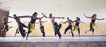 Inshoza_Nyanza dancers entertain the crowd. The New Times / Courtesy