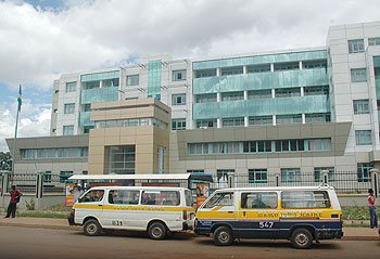 Former CSR building in Kacyiru. The New Times / File.