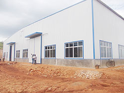 The newly cosntructed granite factory in Rutaraka cell. The New Times. / D. Ngabonziza
