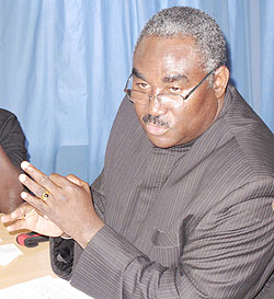 Roland Amoussouga, ICTR spokesperson. 