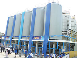 Bralirwa's beer plant in Gisenyi . The New Times/File photo