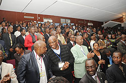 Members of the Diaspora who attended the Dialogue Meeting last week. They have vowed to increase their remittances to the country. The New Times / File.