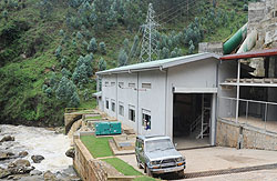Rukarara power house whose parliamentary probe has been extended. The New Times / File.