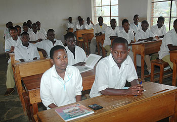With access to education, Rwandan youth have a great future lined up. The New Times / File.