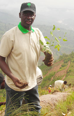 LEADING BY EXAMPLE: Stanislas Kamanzi has said that Rwanda is committed to put in much effort in supporting regional programme. The New Times / File