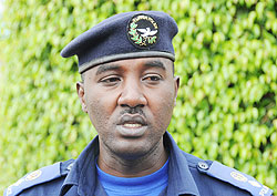 Police Spokesperson Theos Badege