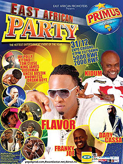East African Party poster