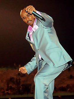 Apostle Joshua Masasu was the preacher of the night at Amahoro National Stadium.