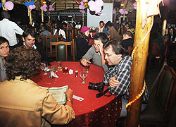 At The Indian Chef, people partied until 2 a.m.