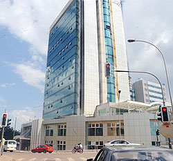 Social Security Plaza in downtown Kigali. The New Times / File.