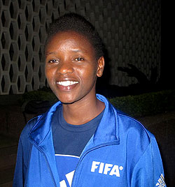 Sandrine Usenga Murangwa, Gym Instructor.