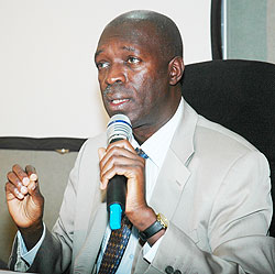 Minister Anastase Murekezi
