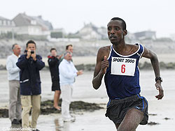 Rwanda's 3000m steeplechase champion Gervais Hakizimana. The New Times / File.