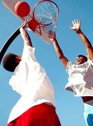 Get involved in school games and your grades will hike.