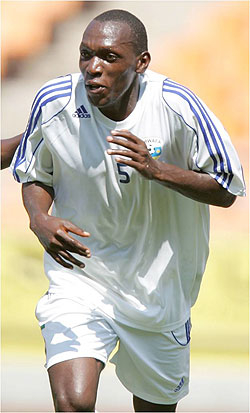 Meddie Kagere has now been linked with a move to St.George. The New Times/File.