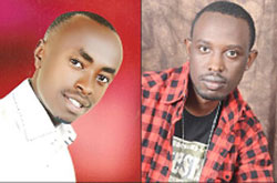 L-R: Patient Bizimana, Madox.