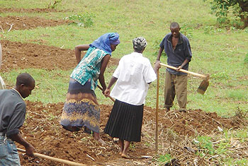 Land is a sensitive subject among families that results into family breakdown in rural areas. The NewTimes/ File.