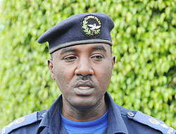 Police Spokesperson Theos Badege. The New Times / File.
