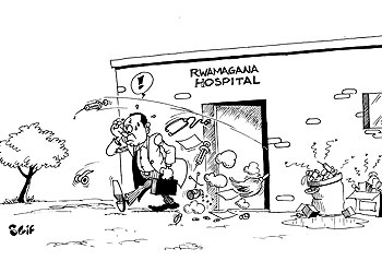RWAMAGANA-The Minister of Health, Dr. Agnes Binagwaho, has ordered the sacking of Rwamagana Hospital Director, Dr. Jean Claude Ndagijimana, over poor sanitation at the health facility