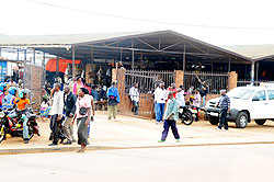 The Kicukiro market has been ordered closed by district authorities to pave way for development of a modern shopping mall. The New Times / File.